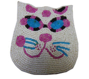 Cat Shape Beaded Coaster placemat