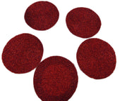 Embroidery Round Bead Coaster Placemat