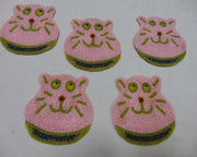Mouse Shape Beaded Coaster placemat