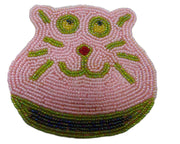 Mouse Shape Beaded Coaster placemat