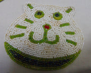 Mouse Shape Beaded Coaster placemat