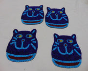 Mouse Shape Beaded Coaster placemat