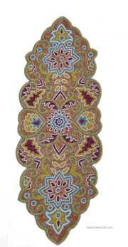 Multicolor Round Table Placemat