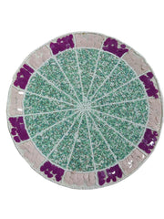 Leaf design Handwork Beaded Table Runner