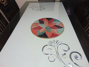 Multicolor Round Table Placemat
