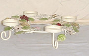 Power coating four candle holder with Stand