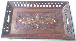 WOODEN SERVING TRAY