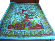 TEE OF LIFE TAPESTRY WALL HANGING BED SHEET
