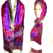 VELVET SCARF