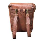 LEATHER VINTAGE LOOK HANDSOME BACKPACK