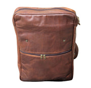 LEATHER VINTAGE LOOK HANDSOME BACKPACK
