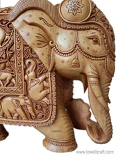 ELEPHANT DT JHULDAR SPECIAL CARVING