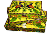 DECORATIVE WOODEN JEWELERY BOX