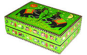 HAND PAINTED WOODEN BOX