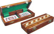 Wooden Playing Card Holder Case