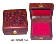 small wooden jewelry box handmade
