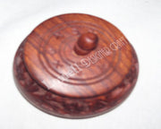Handcrafted Wood Pill Box