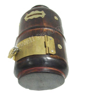 CYLINDER SHAPE WOODEN MONEY BOX / PIGGY BANK
