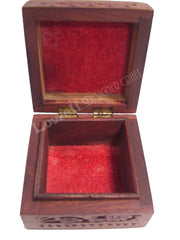 WOODEN MUGHAL JEWELERY BOX