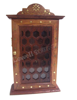 WOODEN KEY HOLDER BOX