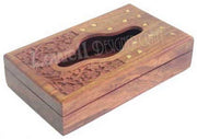 WOODEN TISSUE BOX, TISSUE PAPER NAPKIN HOLDER