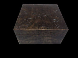 HAND PAINTED WOODEN BOX ( 5