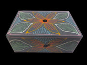 HAND PAINTED WOODEN BOX ( 5