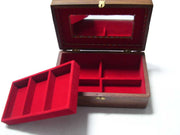 WOODEN JEWELRY STORAGE BOX CARVING     (10