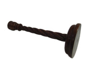 Wooden Candle Stand Rope Design