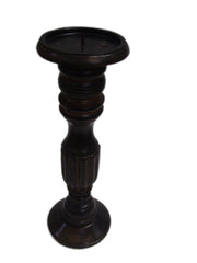 Mango Wood Candle Holders