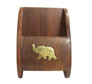 Wooden Mobile Stand/Visiting Card Holder