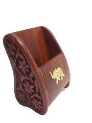 Wooden Mobile Stand/Visiting Card Holder