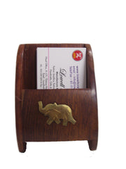 Wooden Mobile Stand/Visiting Card Holder