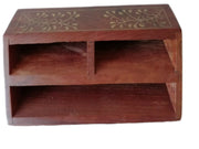 Handmade Wooden Letter Rack Or Study Desk Organizer