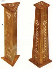 TOWER WOODEN INCENSE HOLDER BOX