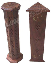TOWER WOODEN INCENSE HOLDER BOX
