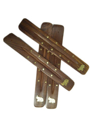 Wood Carved Incense Sled