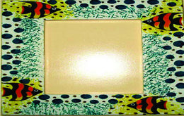 PAINTED PHOTO FRAME