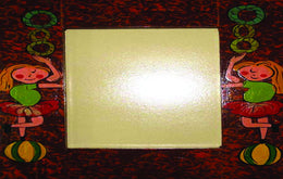 PAINTED WOODEN PHOTO FRAME