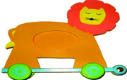 LION  WOODEN PHOTO FRAME