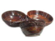 WOODEN SERVING BOWL SET