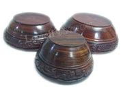 WOODEN SERVING BOWL SET