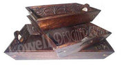 Wood design  fancy serving trays