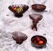 WOODEN FRUIT BASKET