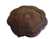 SUNFLOWER SHAPE FOLDING SPRING FRUIT BASKET