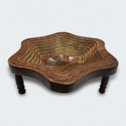 SUNFLOWER SHAPE FOLDING SPRING FRUIT BASKET