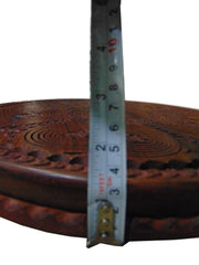 WOODEN DRY FRUIT SPRING TRAY-6 COMPARTMENT