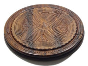 FOLDING BASKET WITH HANDLE & SEVERAL COMPARTMENTS