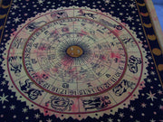 ZODIAC SIGN TAPESTRY WALL HANGING BED SHEET