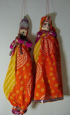 India Dolls Rajasthan Kathputli Puppets